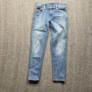 Polo Ralph Lauren Jeans Womens 25 Blue Skinny Tompkins Skinny Crop Denim Pants